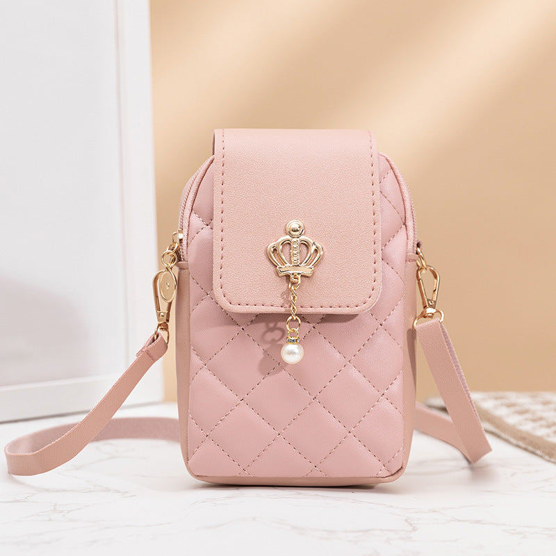 All-match Messenger Bag Pearl Vertical