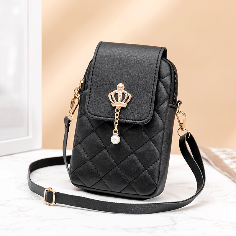 All-match Messenger Bag Pearl Vertical