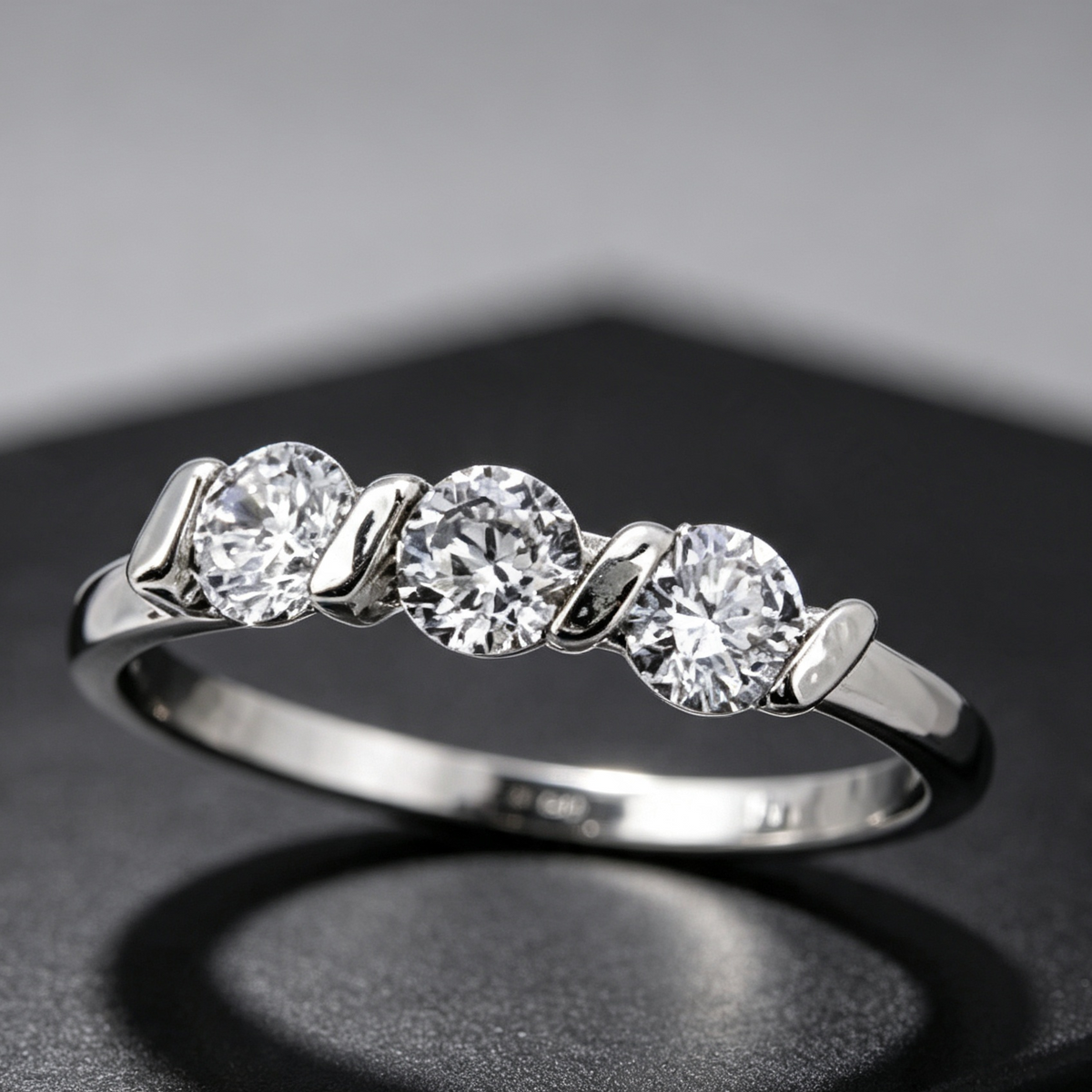 Korean foreign trade explosion jewelry high quality zircon micro plated genuine gold engagement ring to the wholesale ring