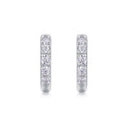 Summer Iced Tea - Fashionable And Luxurious Diamond Jewelry Set With Moissanite S925 Sterling Silver And Platinum-plated Stud Earrings