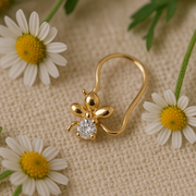 Earrings with Dazzling Zircon