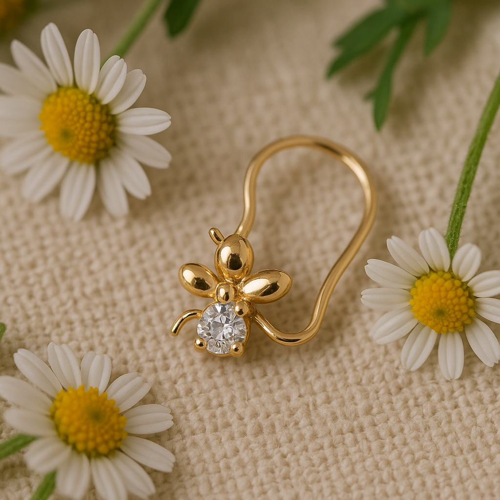 Earrings with Dazzling Zircon