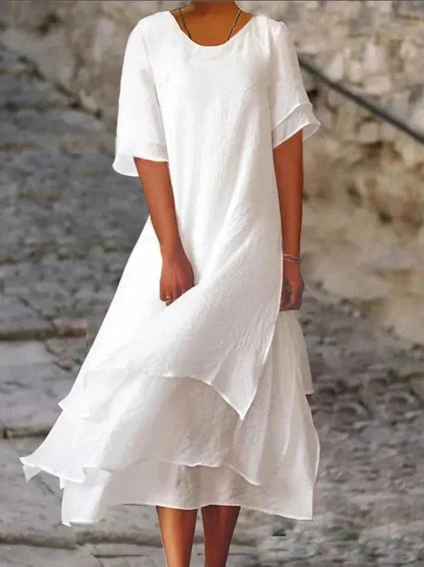 Jasmine | Flowy Midi Dress