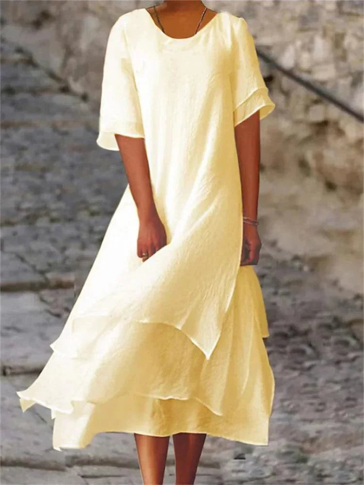 Jasmine | Flowy Midi Dress