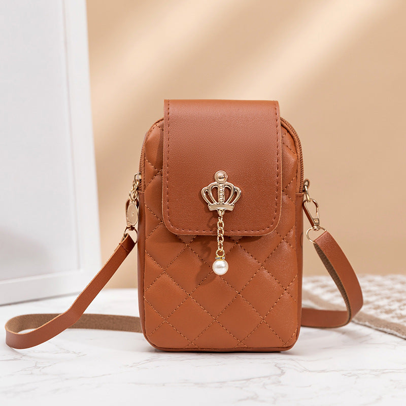 All-match Messenger Bag Pearl Vertical