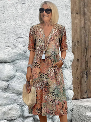 Coraline | Modern  Midi Dress