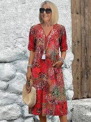 Coraline | Modern  Midi Dress