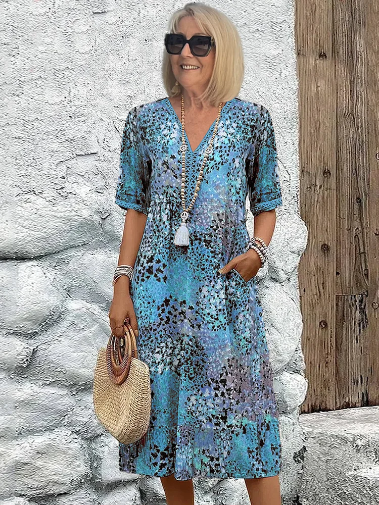 Coraline | Modern  Midi Dress