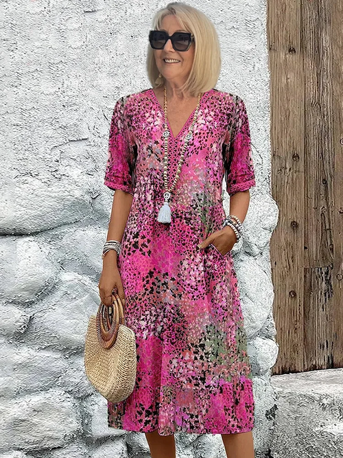 Coraline | Modern  Midi Dress
