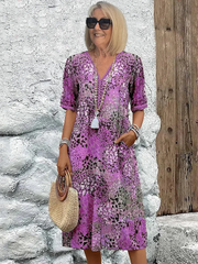 Coraline | Modern  Midi Dress