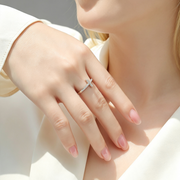 Holy Light Cross - A Fashionable And Luxurious Jewelry Piece Set With Moissanite S925 Sterling Silver And Platinum-plated Diamond