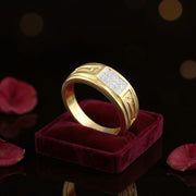Solid Gold Elegant Ring