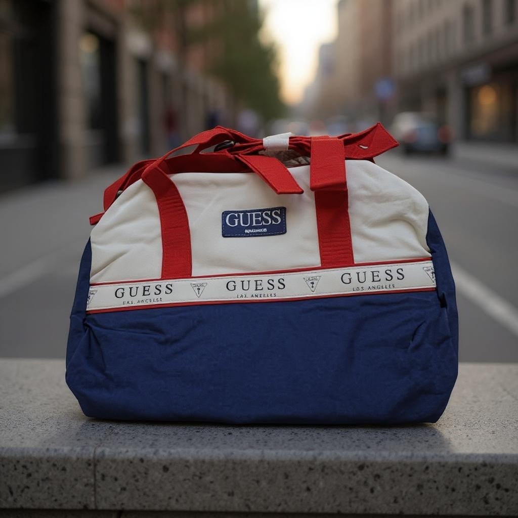 Guess duffel or gym-style bag