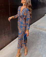 Violet | Wedding Guest A-Line Maxi Dress