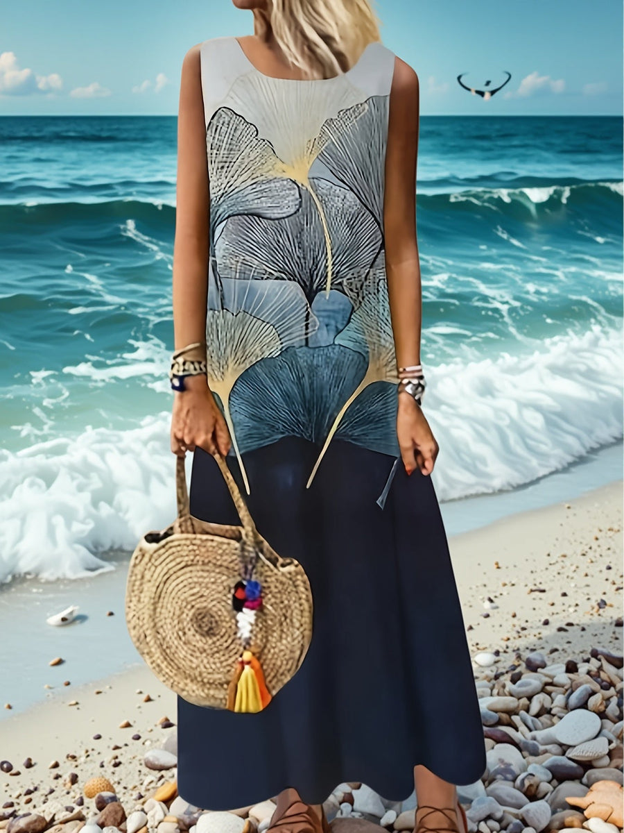 Adeline | Geometric Print Dress