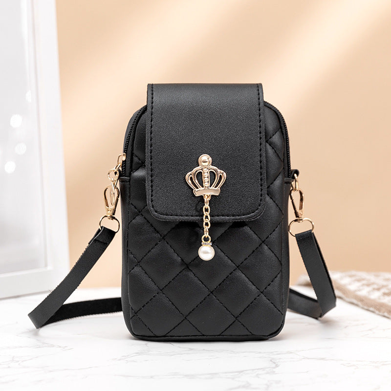 All-match Messenger Bag Pearl Vertical