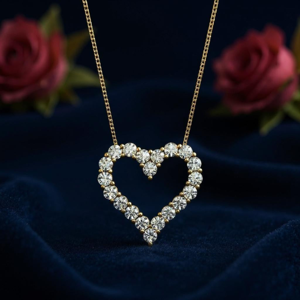 Diamond Heart Necklace