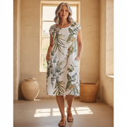 Ysella - Casual Printed Dress