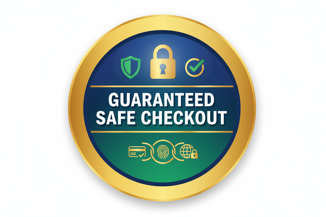 Safe Checkout Trust Badge