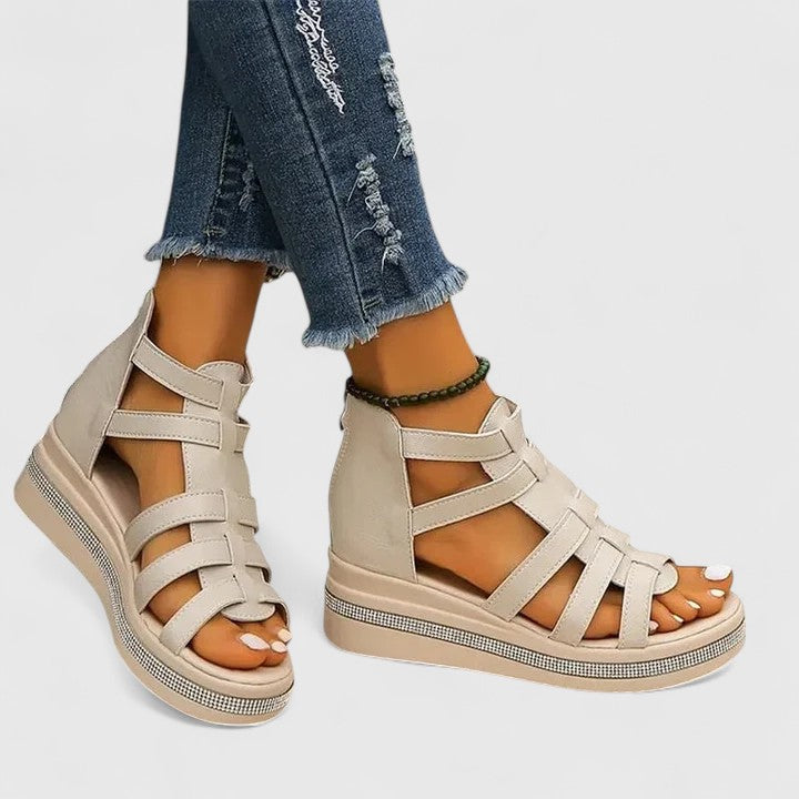 Kendall | Strass Sandals
