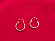 18k Yellow Gold Earrings - Roxy's Store